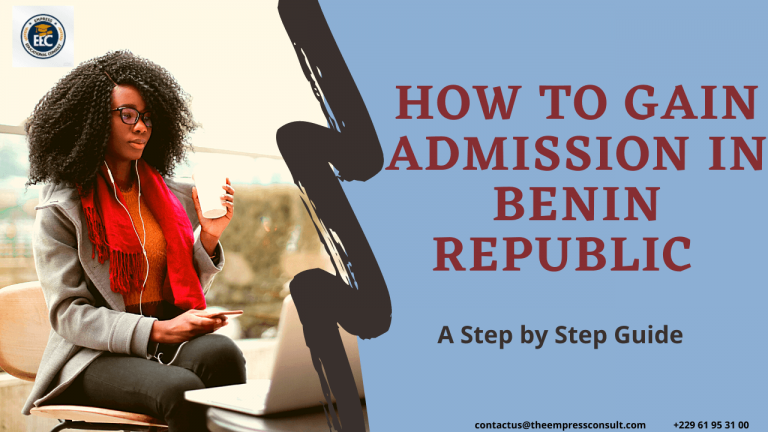 How To Gain Admission In Cotonou Benin Republic 2024 – Step by step guide
