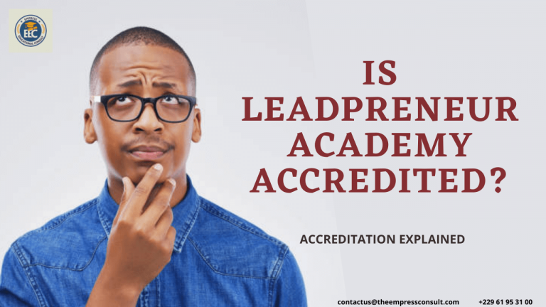 Is Leadpreneur Academy Accredited?