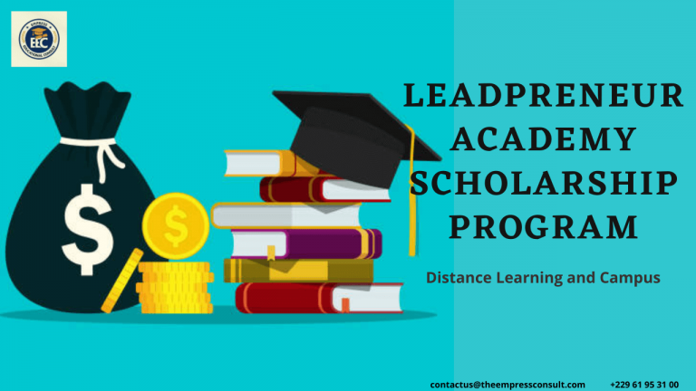 Leadpreneur Academy Scholarship Program 2024