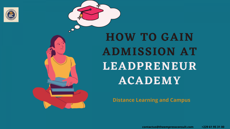 How to Gain Admission at Leadpreneur Academy 2024