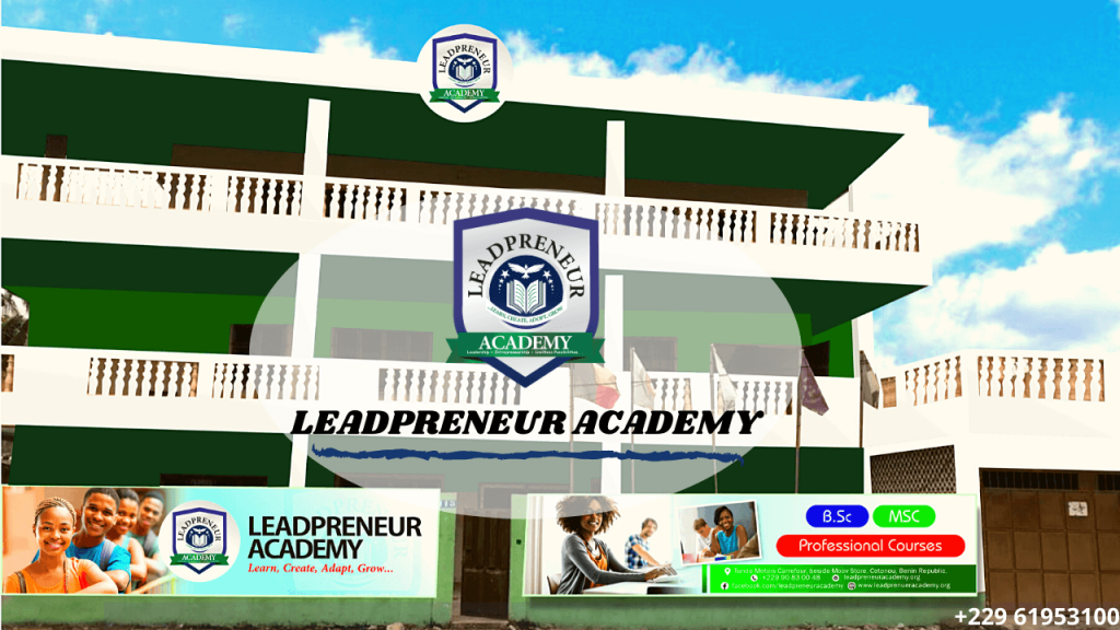 Courses offered at Leadpreneur Academy