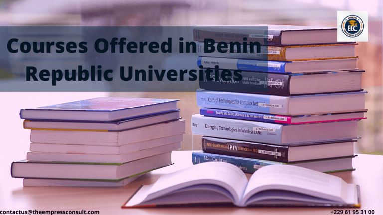 Courses offered in Benin Republic university