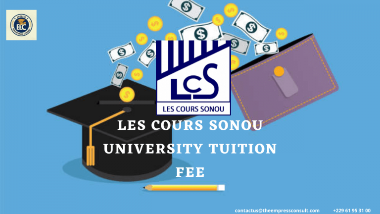 LES COURS SONOU – LCS University Tuition Fees