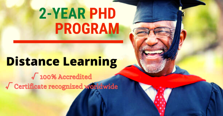 2-Year Online PhD program in Benin Republic