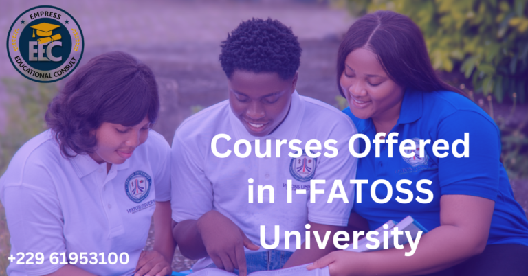 Courses Offered in IFATOSS University 2024